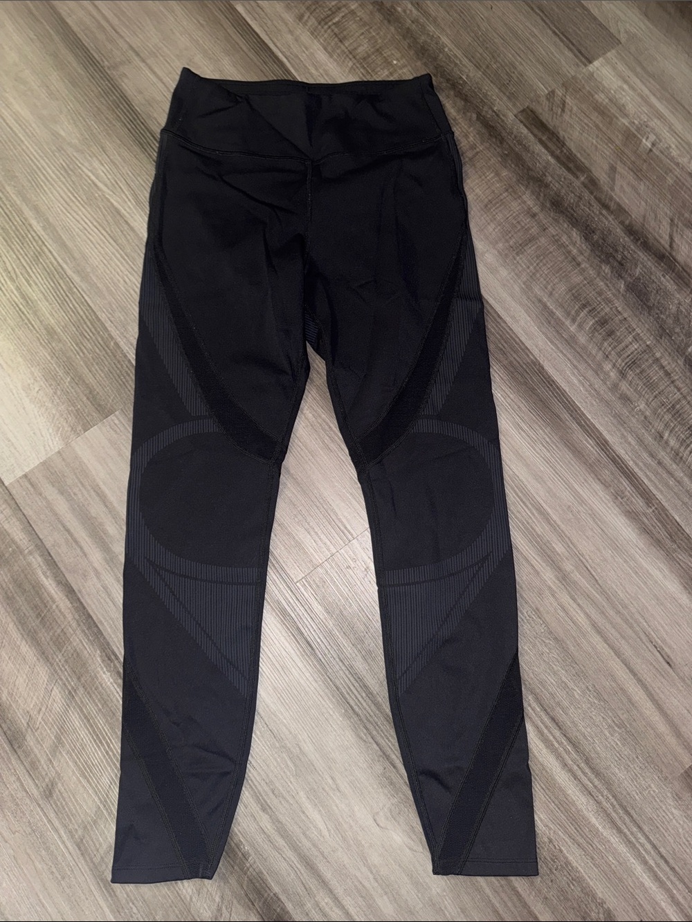 Fanka large speedline leggings black womens compression athletic sculpting